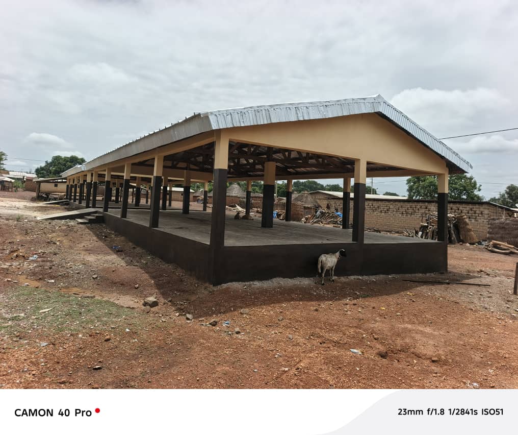 Construction d'un marché rural — Farala (Kabadougou) — vue 10
