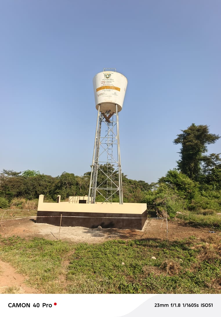 Forages équipés de kits solaires — Lassebadougou et Ouhaninou, région du Bafing — vue 1